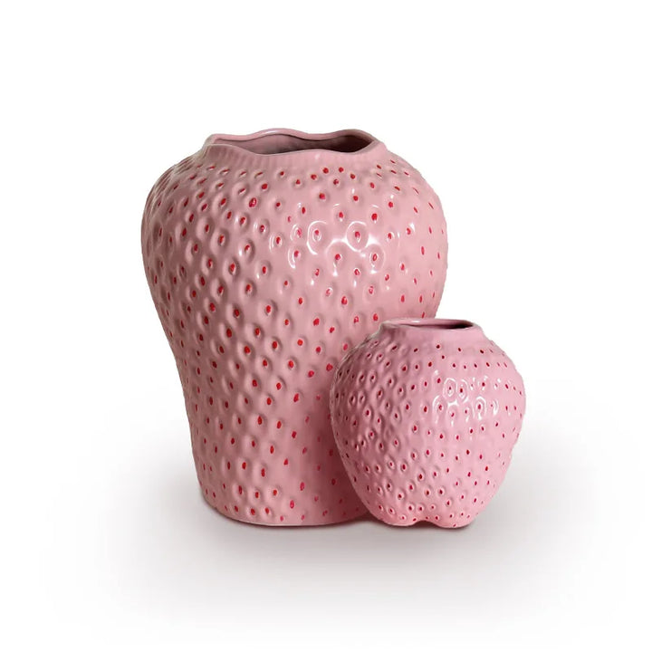 Lisslune | WhimsyBerry - Ceramic vase Strawberry