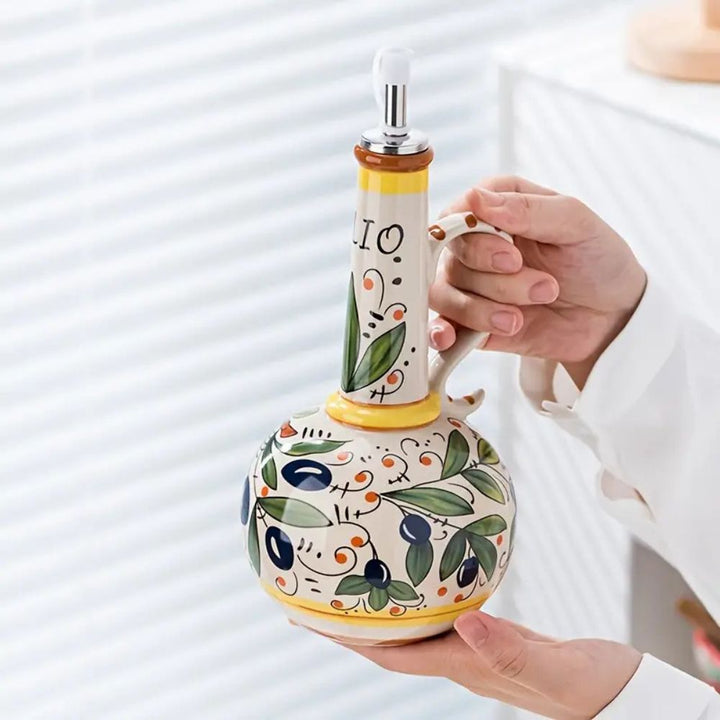 Lisslune | Ceramico Oil Drizzle Dispenser Bottle