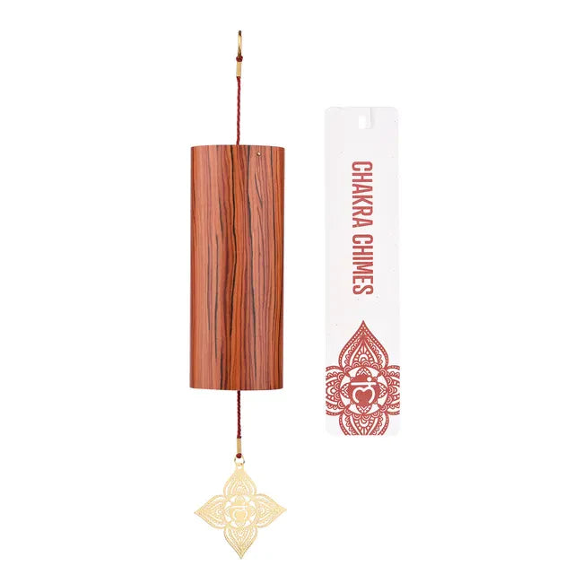Lisslune | Chakra Chimes | Bamboo Wind Chime for Meditation and Relaxation | Harmonious Wind Chime for Outdoors
