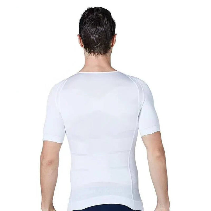 Lisslune | Men's Slimming Vest for Ideal Shape, Posture Correction, Belly Control, Compression Shirt for Weight Reduction and Underwear