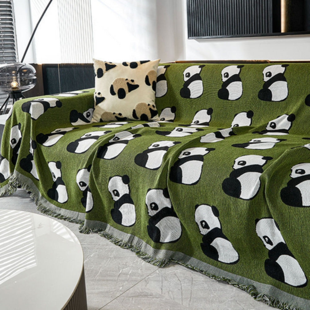 Lisslune | Chantesse Panda Leopard Print Sofa Cover