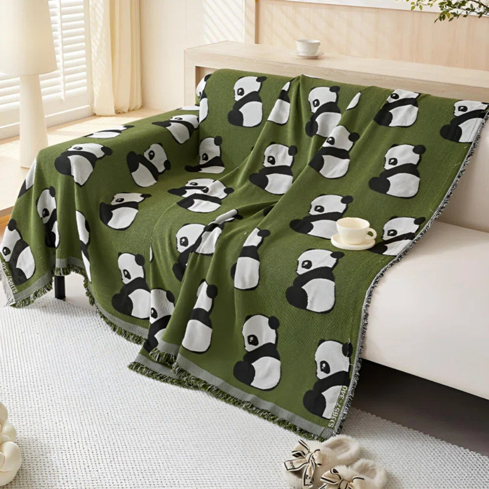 Lisslune | Chantesse Panda Leopard Print Sofa Cover