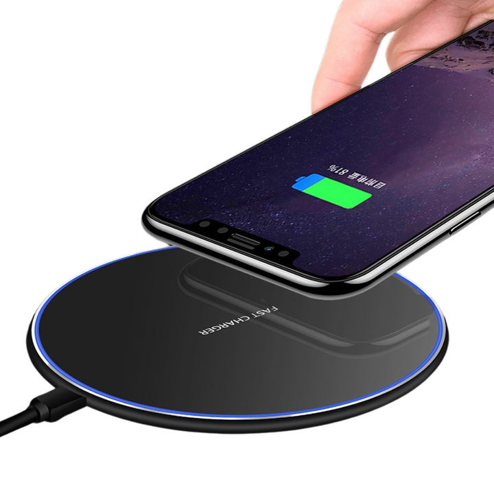 Lisslune | 30W Fast Wireless Charging Pad | Premium USB C Charging Cable MagSafe Charger for Apple iPhone, Samsung & Android - Fast Wireless Charging Pad