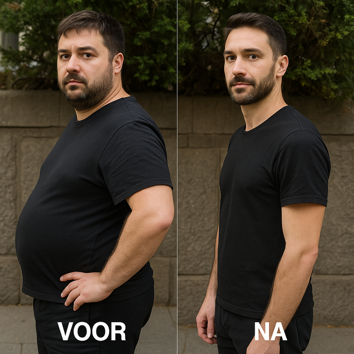 Lisslune | KrachtVorm Men's Compression Vest – Invisible Posture Correction & Slimmer Appearance