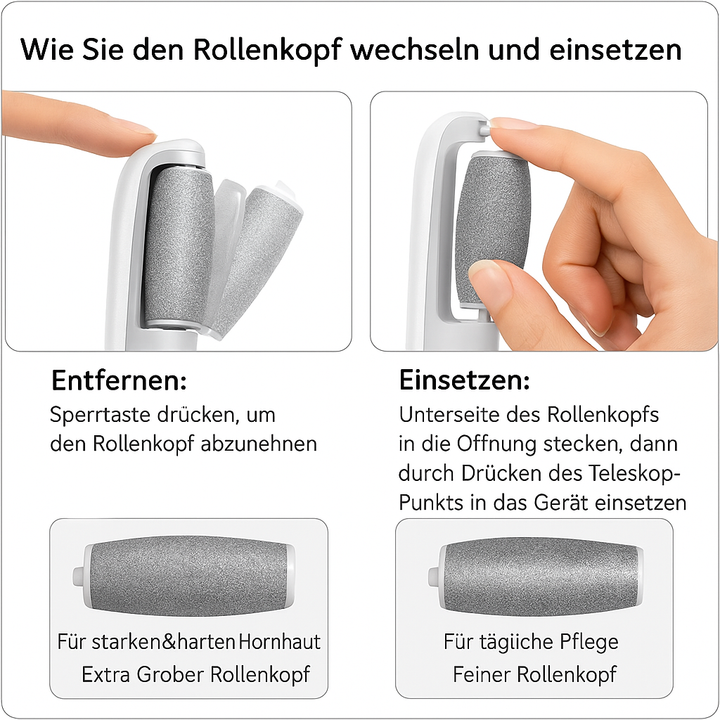 Lisslune | Electric Callus Remover for the Feet