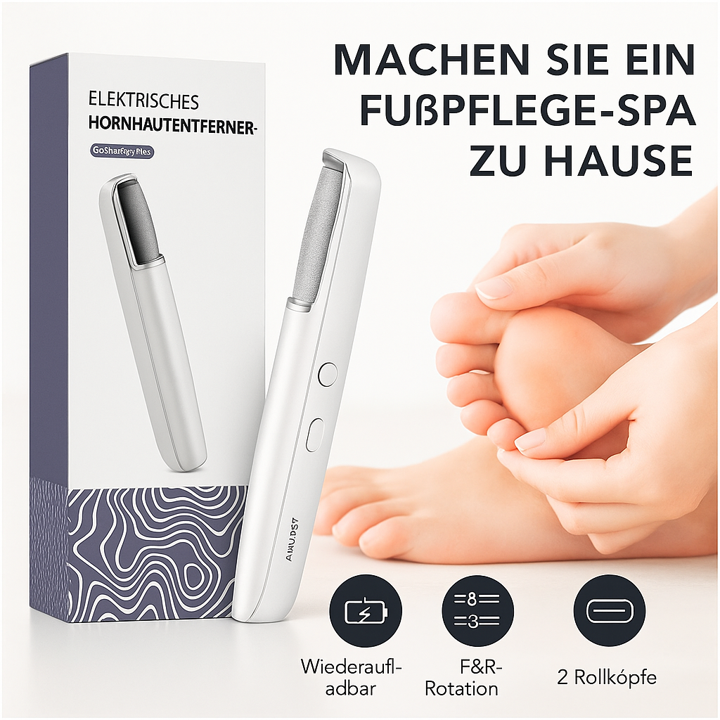 Lisslune | Electric Callus Remover for the Feet