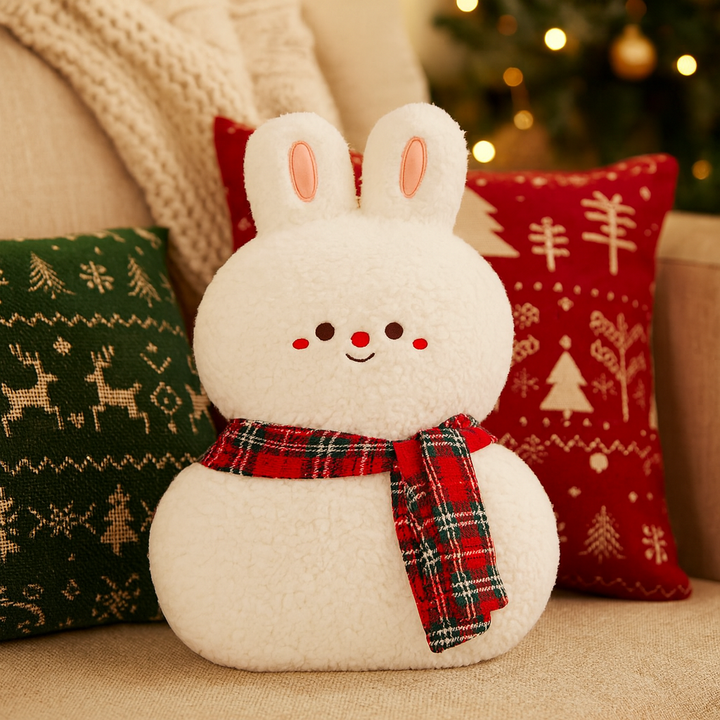 Lisslune | Everjoy Plush Christmas Cushion – Festive Cuddle and Decorative Piece for Cozy Rooms