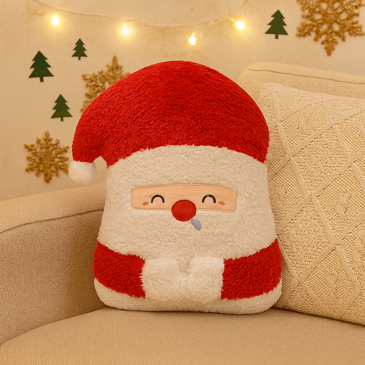 Lisslune | Everjoy Plush Christmas Cushion – Festive Cuddle and Decorative Piece for Cozy Rooms