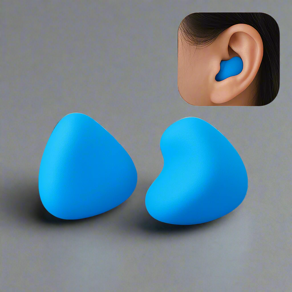 Lisslune | Noise-Reducing Earplugs | Hypoallergenic, Comfortable Fit for Undisturbed Sleep in Noisy Environments