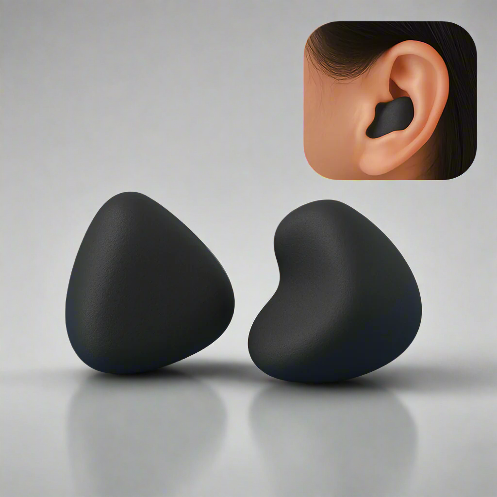 Lisslune | Noise-Reducing Earplugs | Hypoallergenic, Comfortable Fit for Undisturbed Sleep in Noisy Environments