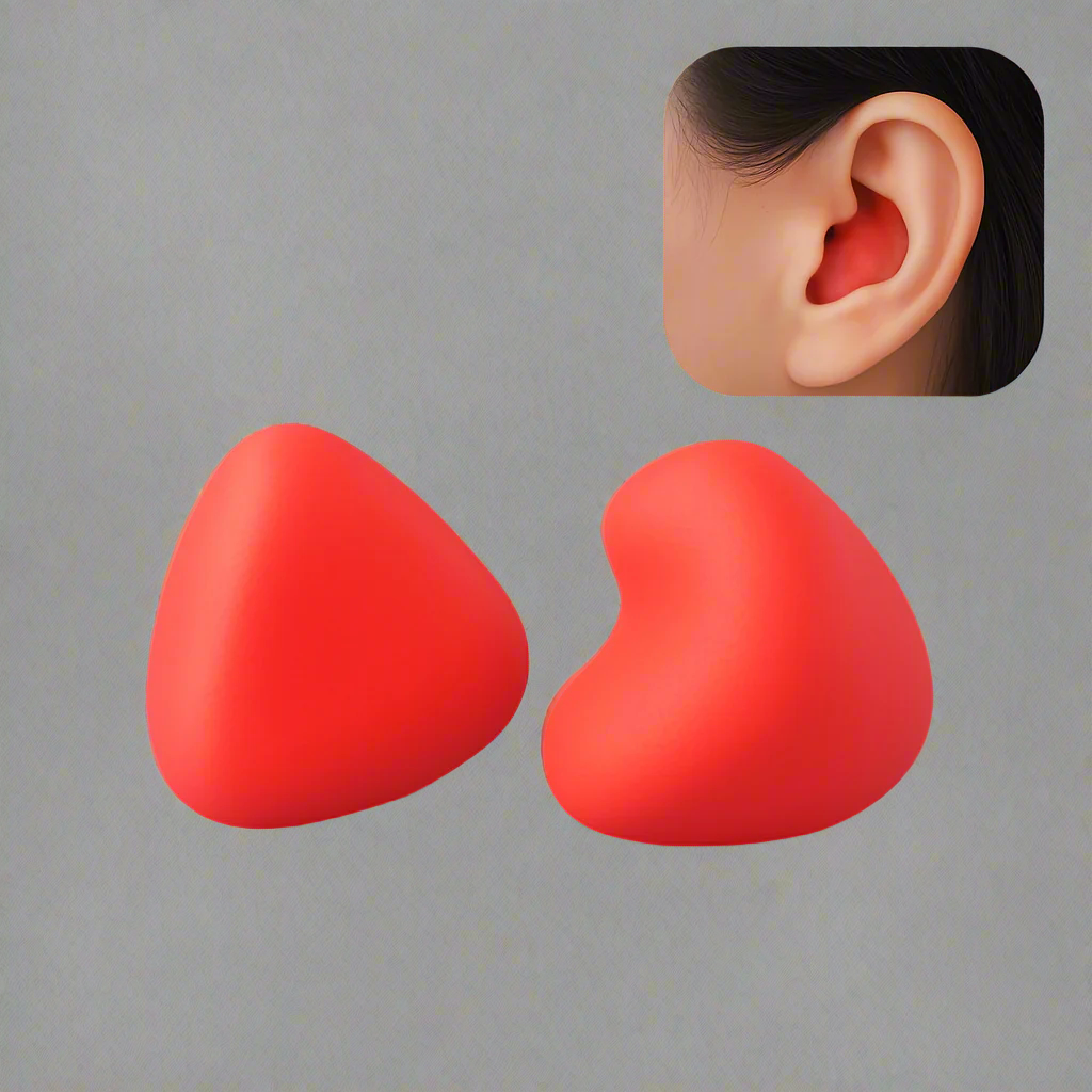 Lisslune | Noise-Reducing Earplugs | Hypoallergenic, Comfortable Fit for Undisturbed Sleep in Noisy Environments