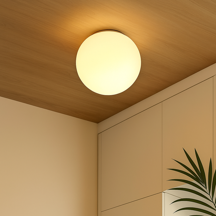 Lisslune | LumaGlow – Modern wall lamp with matte glass shade and elegant base