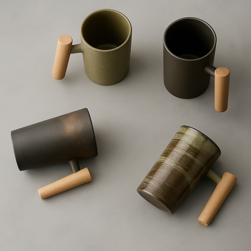 Lisslune | StillSip – Japanese-inspired earth-colored mug with handcrafted look