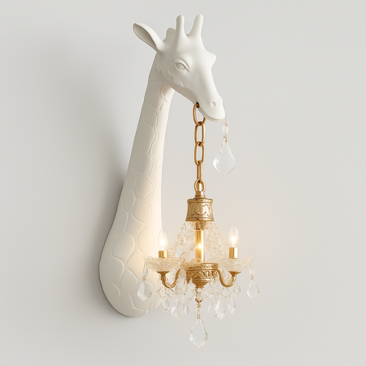 Lisslune | GlowNeck – Giraffe-shaped LED wall lamp with warm, soft light for unique decor