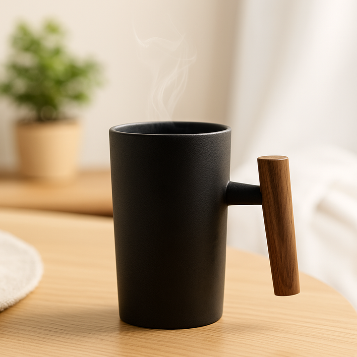 Lisslune | StillSip – Japanese-inspired earth-colored mug with handcrafted look