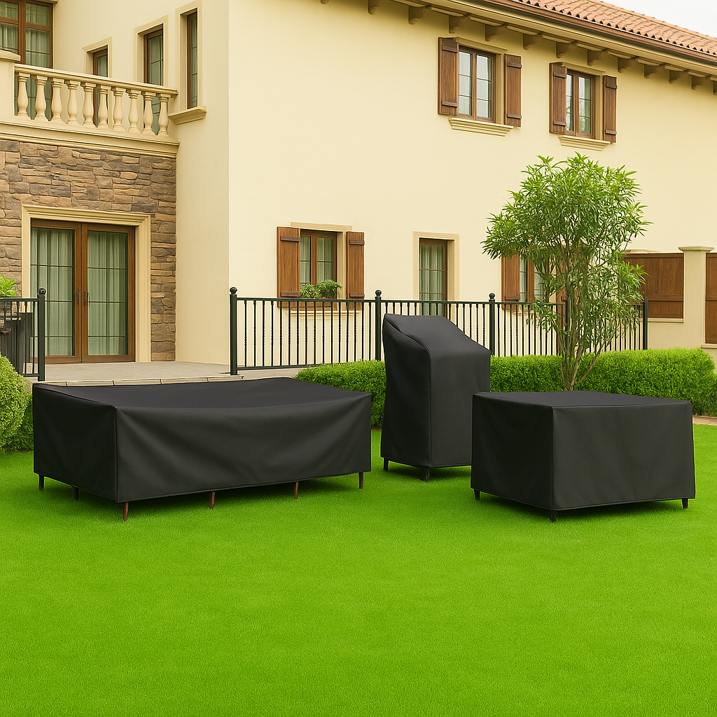 Lisslune | WEATHERTONE – Robust weather-resistant furniture cover for year-round protection