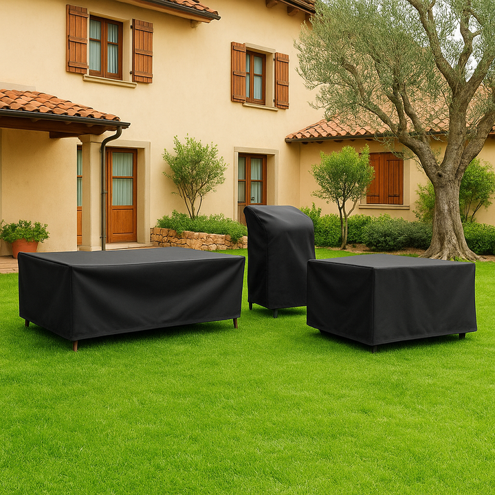 Lisslune | WEATHERTONE – Robust weather-resistant furniture cover for year-round protection