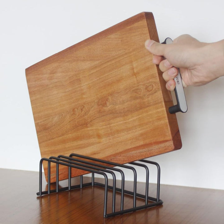 Lisslune | Steel Cutting Board Storage Rack