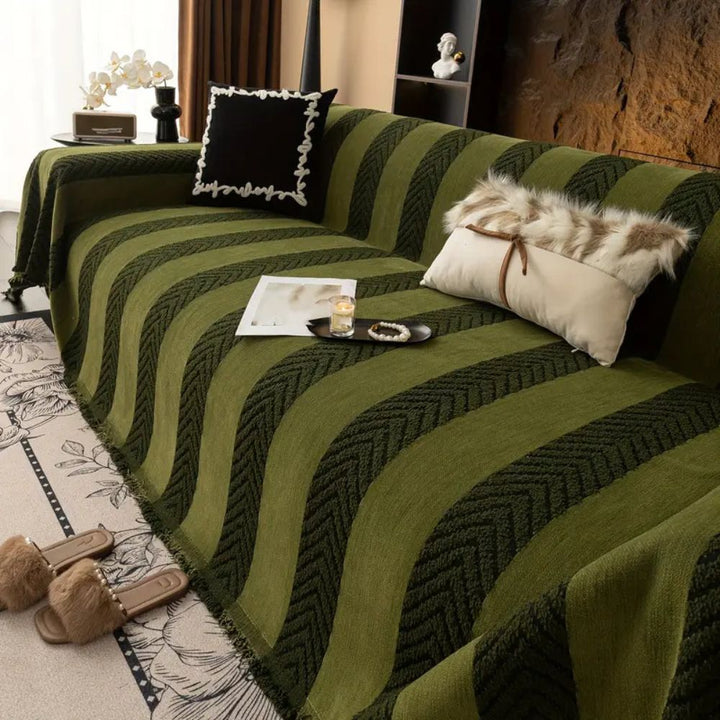 Lisslune | Chevron Echo Line Sofa Cover