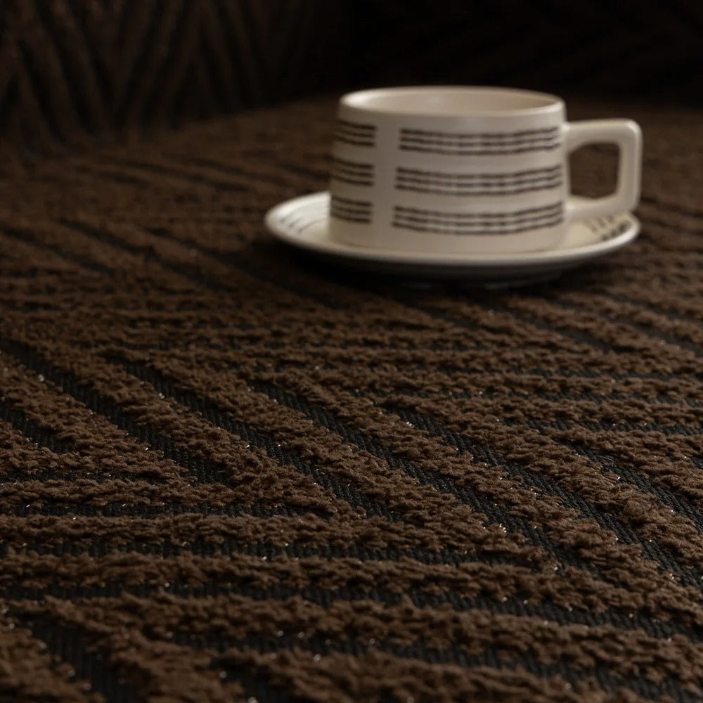 Lisslune | Chevron Herringbone Tassel Sofa Cover