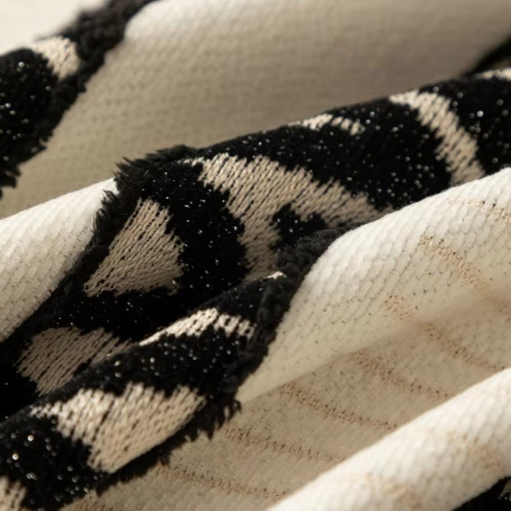 Lisslune | Chevron Pattern Chenille Sofa Cover