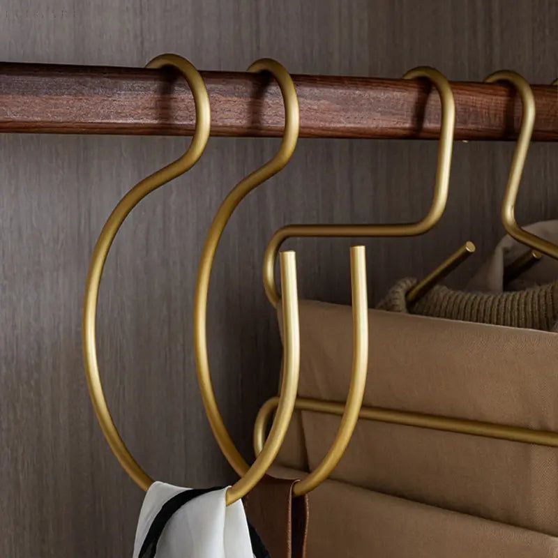 Lisslune | HangStruct – S-shaped metal hangers (set of 5) for space saving