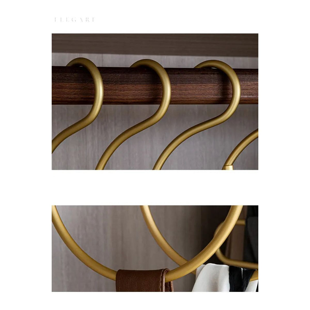 Lisslune | HangStruct – S-shaped metal hangers (set of 5) for space saving