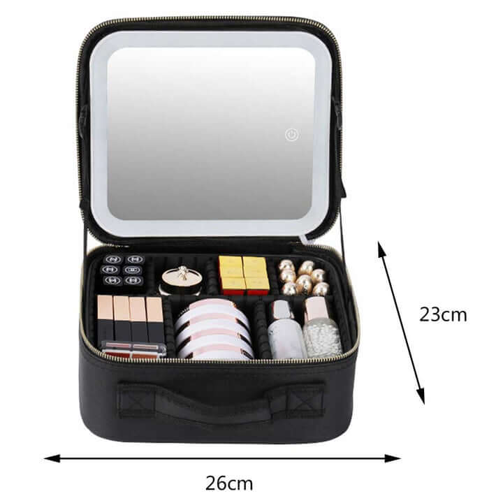 Lisslune | Niceland Travel Make-up Bag with LED Mirror