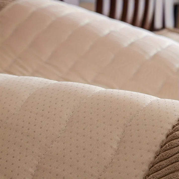 Lisslune | Chic Thick Plush Sofa Cover