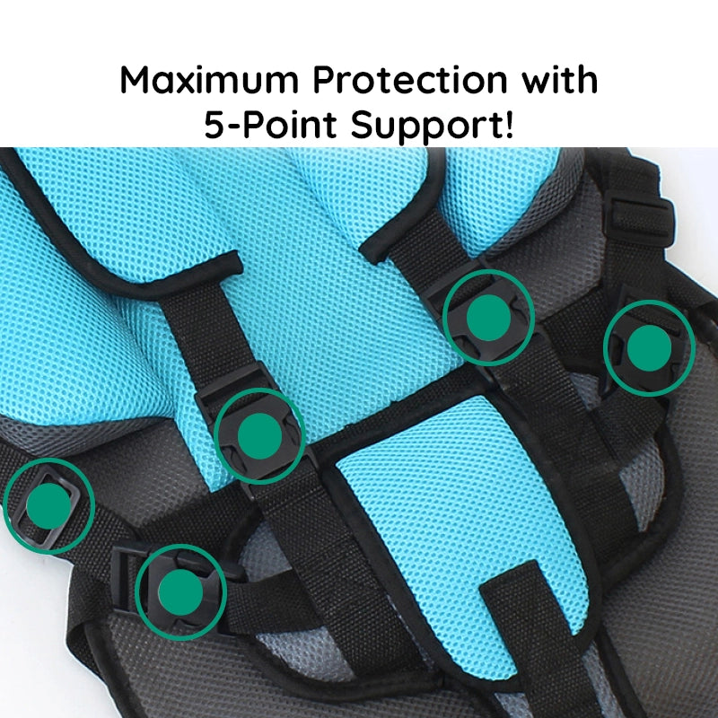 Lisslune | Wearable Child Protection Car Cushion Seat (0–12 years)