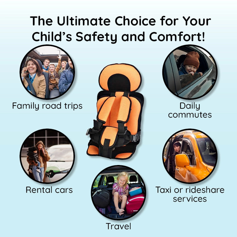 Lisslune | Wearable Child Protection Car Cushion Seat (0–12 years)