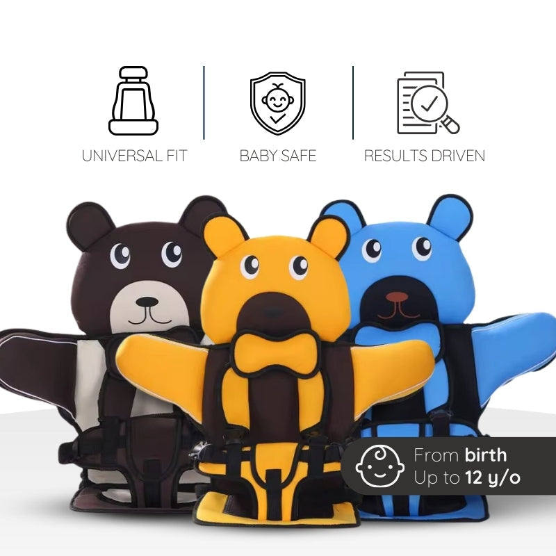 Lisslune | Child Car Protection Cushion Seat Bear