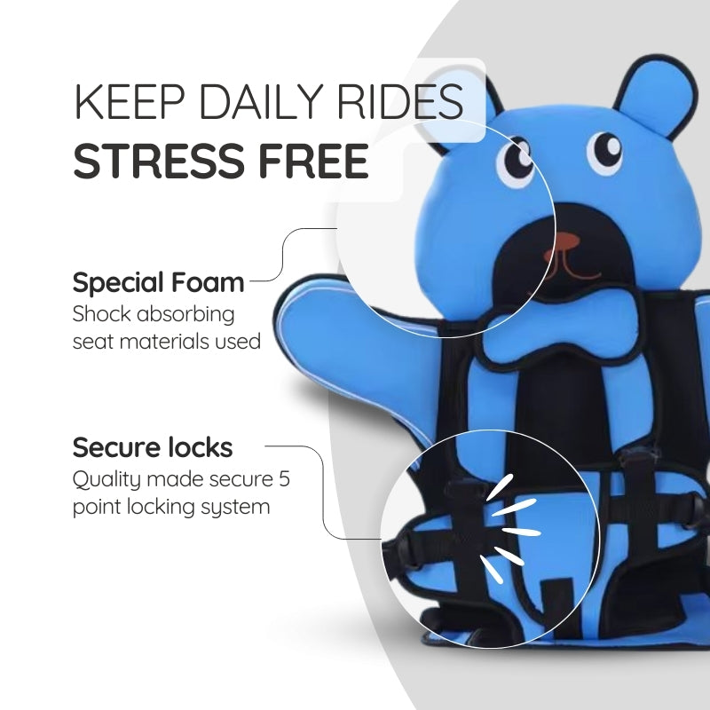 Lisslune | Child Car Protection Cushion Seat Bear