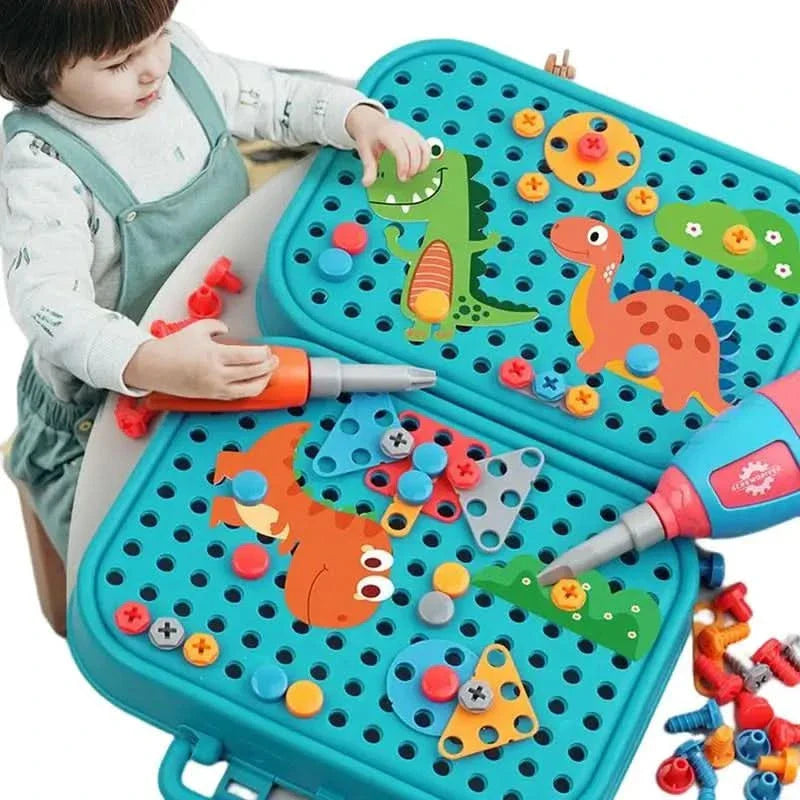 Lisslune | InnoCraft ToolPlay Set – Creative Construction Toy with Drill & Tools for Kids