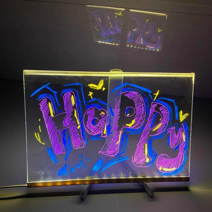 Lisslune | Children's LED Notice Board with Colors
