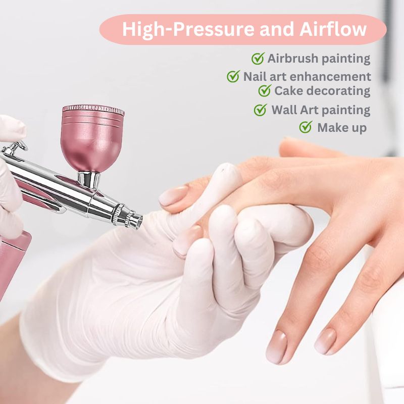 Lisslune | Cordless Mini Airbrush Kit with Compressor