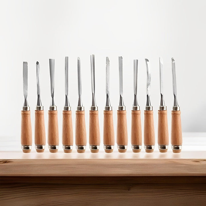 Lisslune | 12 Pieces Wood Carving Chisels Set