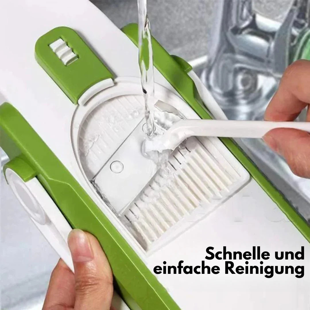 Lisslune | Adjustable multifunctional vegetable cutter – Professional kitchen grater with collecting container
