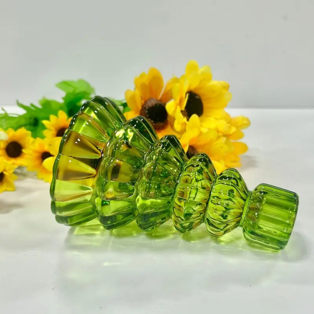 Lisslune | LumiTree Glass Candle Holder Set – 3-piece Tree-shaped Table Decoration