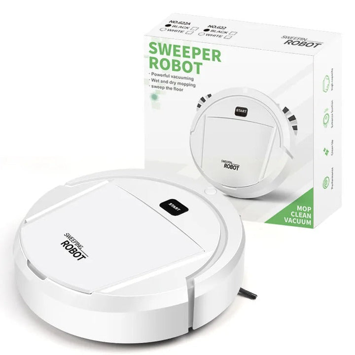 Lisslune | Clanair Bot Robot Vacuum Cleaner – Smart Navigation & Whisper Quiet for Clean Floors