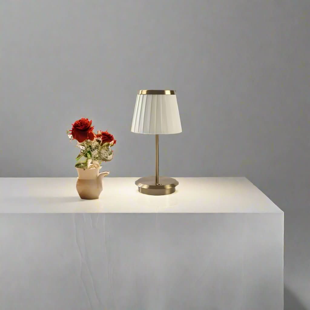 Lisslune | Elegant Rechargeable LED Table Lamp with Touch Control