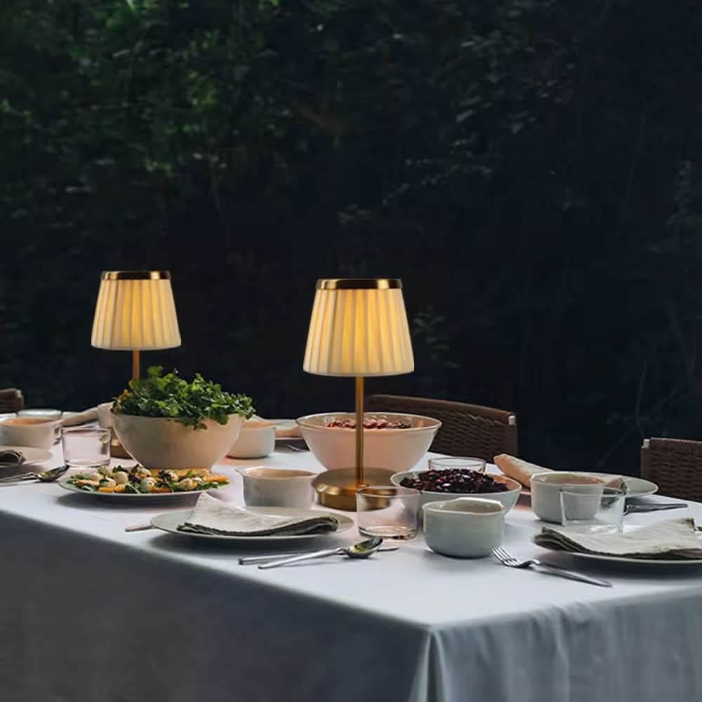 Lisslune | Elegant Rechargeable LED Table Lamp with Touch Control