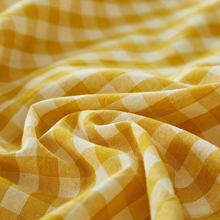 Lisslune | Classic Gingham Soft Pillow Case