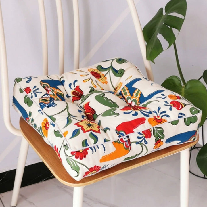 Lisslune | Bohemian Classic Square Chair Cushion