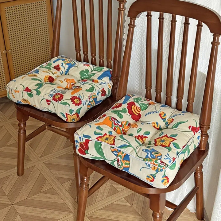 Lisslune | Bohemian Classic Square Chair Cushion