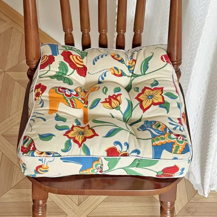 Lisslune | Bohemian Classic Square Chair Cushion