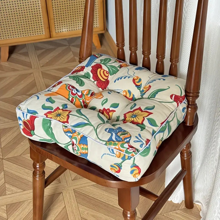 Lisslune | Bohemian Classic Square Chair Cushion