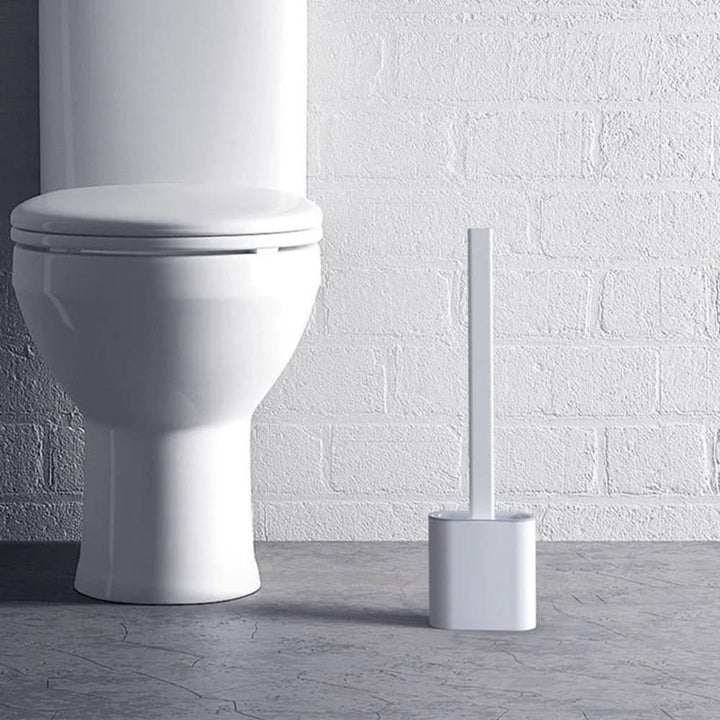 Lisslune | Hygienic Silicone Toilet Brush with Wall Holder