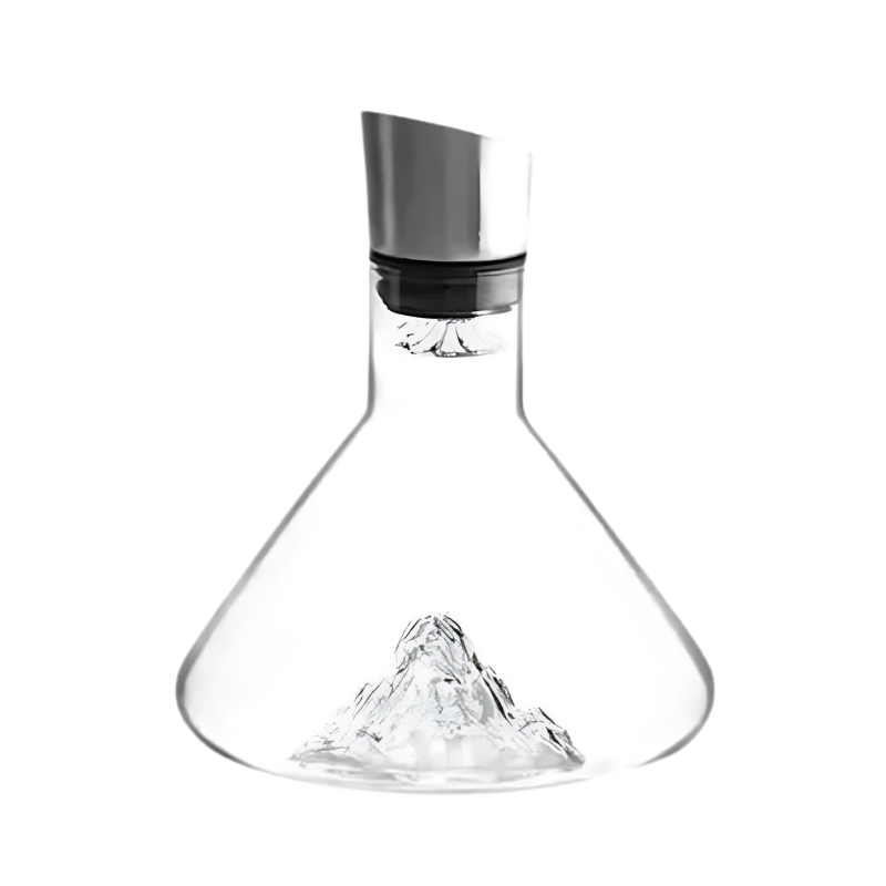 Lisslune | Premium Wine Decanter | Lead-Free Crystal with Quick Aeration & Filtration for Enhanced Flavor Experience