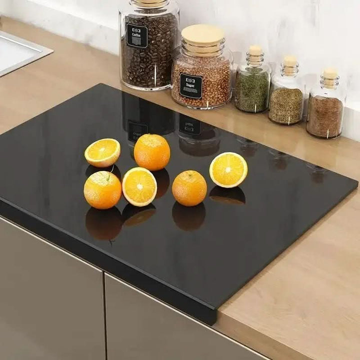 Lisslune | Acrylic Cutting Board with Protective Rim for Modern Kitchens